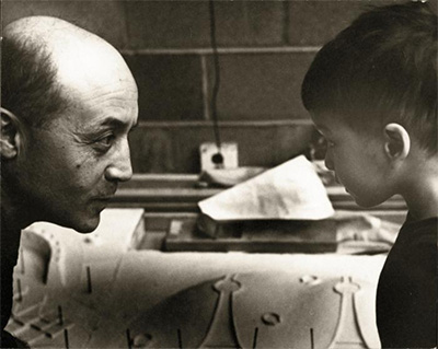 Portrait de Isamu Noguchi