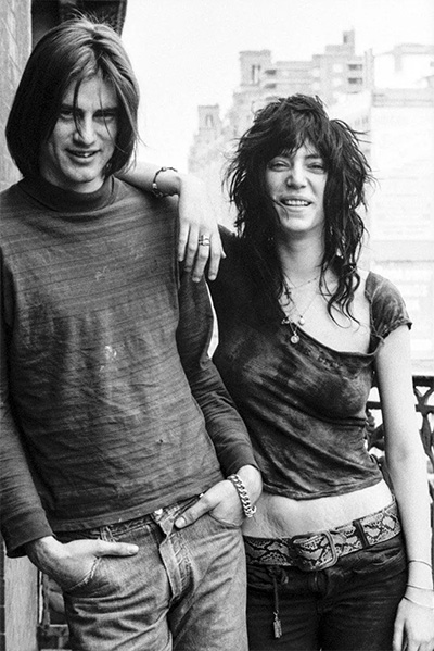 Portrait de Sam Shepard avec Patti-Smith