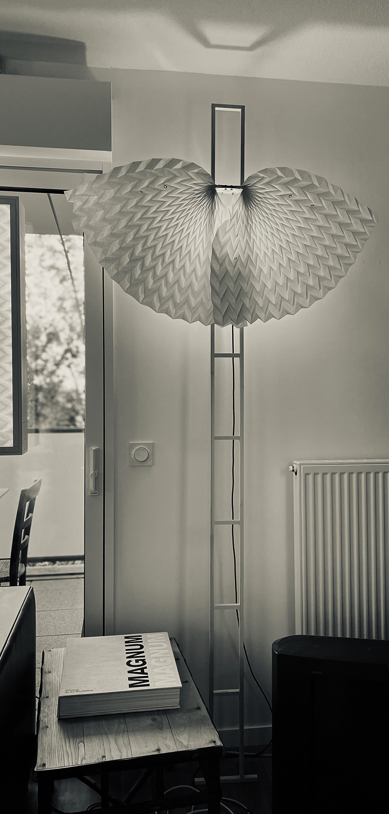 Lampe Dhaka dans le séjour